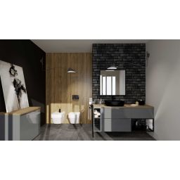 Elita Look szafka 80x44,9x63,5 cm podumywalkowa wisząca antracyt RE010801026610