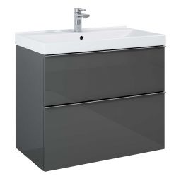 Elita Look szafka 80x44,9x63,5 cm podumywalkowa wisząca antracyt RE010801026610