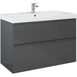 Elita Look szafka 100x44,9x63,5 cm podumywalkowa wisząca antracyt RE011000026610