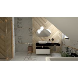 Elita Look szafka 60x44,9x28,1 cm podumywalkowa wisząca biała RE080603028060