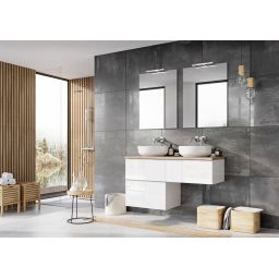 Elita Look szafka 60x44,9x63,5 cm podumywalkowa wisząca biała RE080601028060