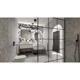 Elita Look szafka 80x44,9x28,1 cm podumywalkowa wisząca biała RE080803028060