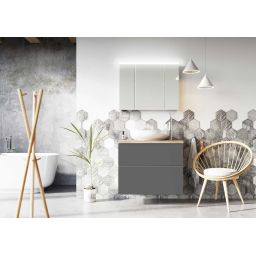 Elita Look szafka 80x44,9x63,5 cm podumywalkowa wisząca antracyt RE080801026610