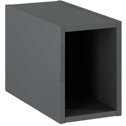 Elita Look szafka 20x45,1x28,1 cm boczna wisząca antracyt połysk RE110201026610