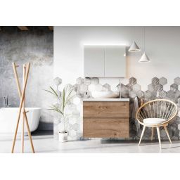 Elita Look szafka 80x44,9x63,5 cm podumywalkowa wisząca dąb RE010801027050