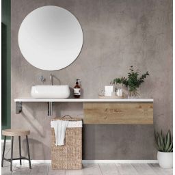 Elita Look szafka 60x44,9x28,1 cm podumywalkowa wisząca dąb canela RE080603027050