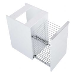 Elita Look szafka 40x44,9x63,5 cm boczna wisząca biała RE080402028060