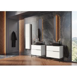 Elita Look szafka 80x44,9x63,5 cm podumywalkowa wisząca white matt RE010801025290