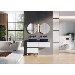 Elita Look szafka 60x44,9x63,5 cm podumywalkowa wisząca white matt RE080603025290