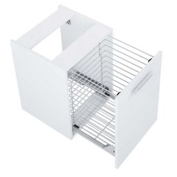 Elita Kwadro Plus komoda 40 cm wisząca biały połysk 167636