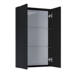 Elita For All szafka 50x12,6x80 cm boczna wisząca black matt RE140500067160