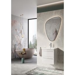 Roca Kwadro uchwyt do szafki 40 cm biały mat A817030576