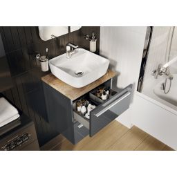 Roca Kwadro uchwyt do szafki 40 cm biały mat A817030576