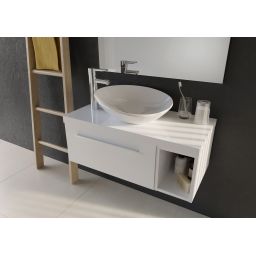 Roca Kwadro uchwyt do szafki 40 cm biały mat A817030576