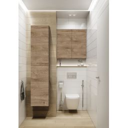 Elita For All szafka 40x12,6x180 cm boczna wisząca dąb canela RE030400067050