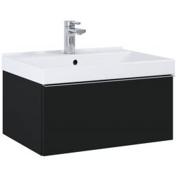 Elita Look szafka 60x44,9x28,1 cm podumywalkowa wisząca black matt RE010603027160