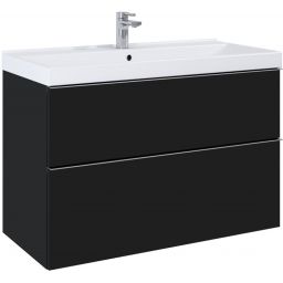 Elita Look szafka 100x44,9x63,5 cm podumywalkowa wisząca black matt RE011000027160