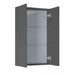 Elita For All szafka 50x12,6x80 cm boczna wisząca antracyt połysk RE140500066610