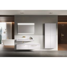 Elita For All szafka 40x12,6x180 cm boczna wisząca white matt RE030400065290