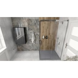 Elita For All szafka 60x31,6x100 cm boczna wisząca anthracite RE140600066610