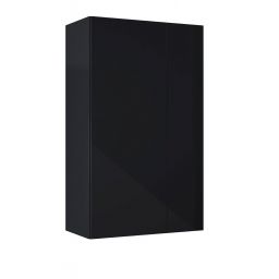 Elita For All szafka 60x31,6x100 cm boczna wisząca czarny połysk RE140600063510