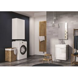 Elita For All szafka 59,6x31,6x100 cm boczna wisząca white matt RE140600065290