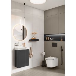 Elita For All półka 40 cm anthracite matt RE130400066610