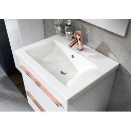 Elita Kwadro Plus uchwyt meblowy 40 cm różowy złoty połysk RE120400025450