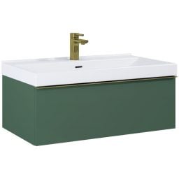 Elita Look szafka 80x44,9x28,1 cm podumywalkowa wisząca forest green matt RE010803027010