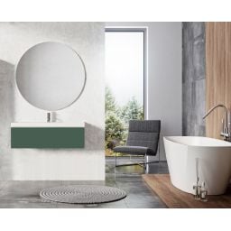 Elita Look szafka 80x44,9x28,1 cm podumywalkowa wisząca forest green matt RE010803027010