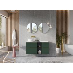 Elita Look szafka 40x44,9x63,5 cm boczna wisząca forest green matt RE080401027010