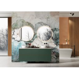 Elita Look szafka 40x44,9x63,5 cm boczna wisząca forest green matt RE080401027010