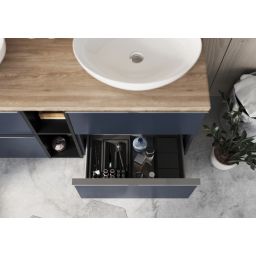 Elita Look szafka 60x44,9x63,5 cm podumywalkowa wisząca navy blue matt RE010601027030