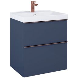 Elita Look szafka 60x44,9x63,5 cm podumywalkowa wisząca navy blue matt RE010601027030