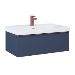 Elita Look szafka 80x44,9x28,1 cm podumywalkowa wisząca navy blue matt RE010803027030