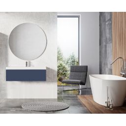 Elita Look szafka 80x44,9x28,1 cm podumywalkowa wisząca navy blue matt RE010803027030