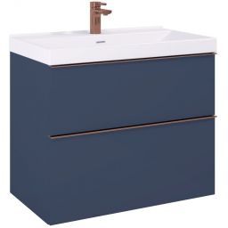 Elita Look szafka 80x44,9x63,5 cm boczna wisząca navy blue matt RE010801027030