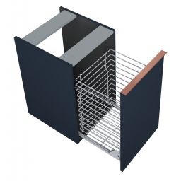 Elita Look szafka 40x44,9x63,5 cm boczna wisząca navy blue matt RE080402027030