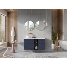 Elita Look szafka 40x44,9x63,5 cm boczna wisząca navy blue matt RE080401027030