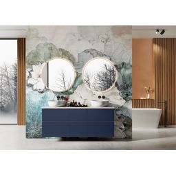 Elita Look szafka 40x44,9x63,5 cm boczna wisząca navy blue matt RE080401027030