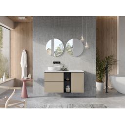 Elita Look szafka 60x44,9x63,5 cm podumywalkowa wisząca fume matt RE010601027020