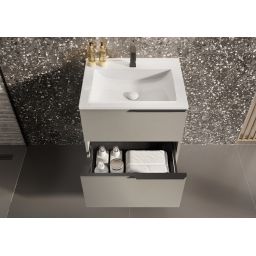 Elita Look szafka 60x44,9x63,5 cm podumywalkowa wisząca fume matt RE010601027020