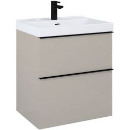 Elita Look szafka 60x44,9x63,5 cm podumywalkowa wisząca fume matt RE010601027020