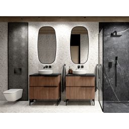 Elita Look szafka 60x44,9x63,5 cm podumywalkowa wisząca orzech lincoln RE010601027060