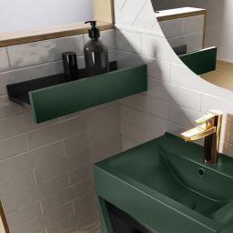 Elita For All półka ścienna 40 cm forest green matt RE130400067010