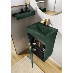 Elita For All półka ścienna 40 cm forest green matt RE130400067010