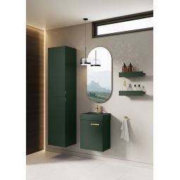 Elita For All półka ścienna 40 cm forest green matt RE130400067010