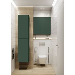 Elita For All szafka 50x12,6x80 cm boczna wisząca forest green matt RE140500067010