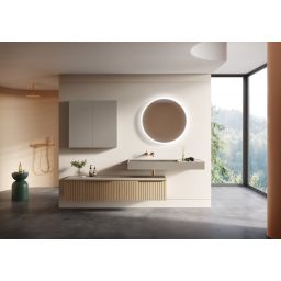 Elita For All szafka 50x12,6x80 cm boczna wisząca fume mattRE140500067020