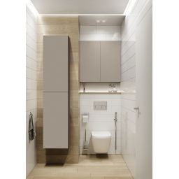 Elita For All szafka 50x12,6x80 cm boczna wisząca fume mattRE140500067020